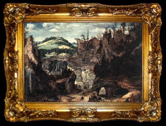 framed  DALEM, Cornelis van Landscape with Shepherds dfgj, ta009-2
